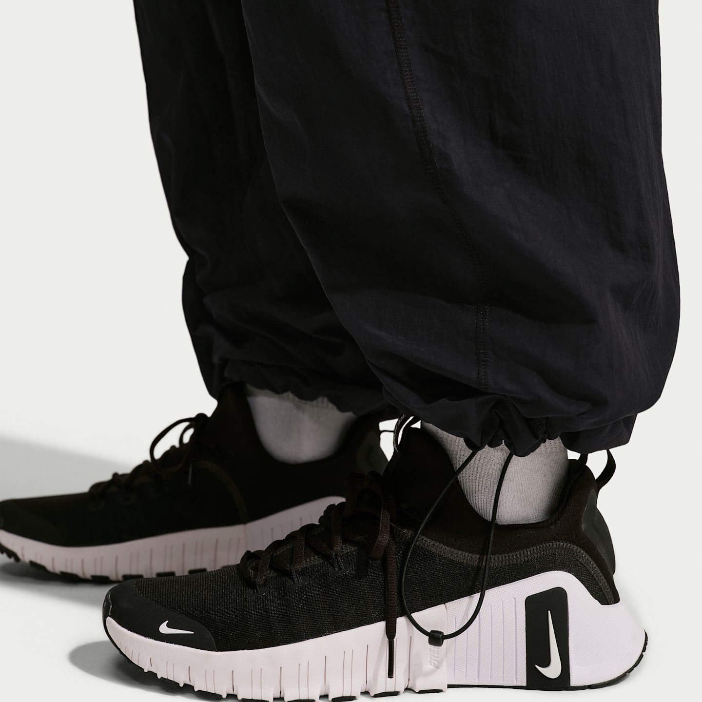 Мужские тканые брюки Nike N.A.C. Dri-FIT оверсайз, цвет: Чёрный — фото 6