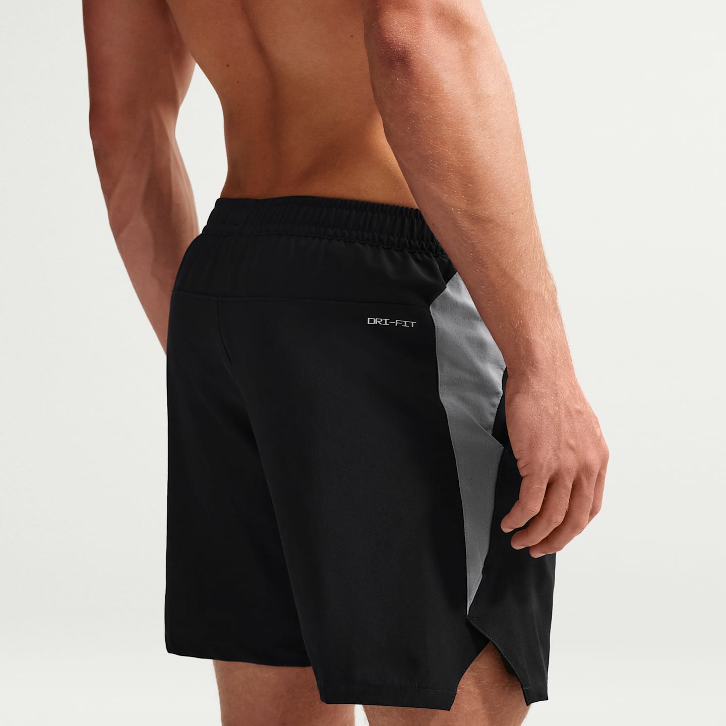 Мужские плавательные шорты Nike Swim Contend Essential, 7", со вшитыми трусами, цвет: Чёрный — фото 3