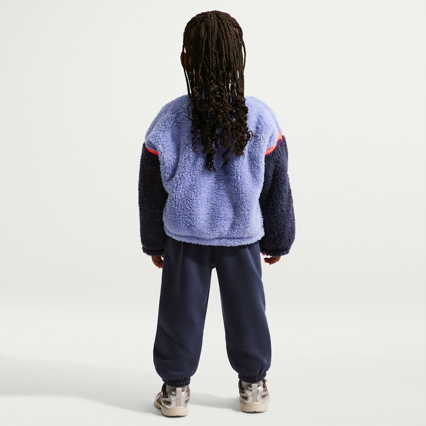 Комплекты Nike Little Creators 2-Piece Crew Set для малышей, цвет: Тёмный изюмный — фото 7