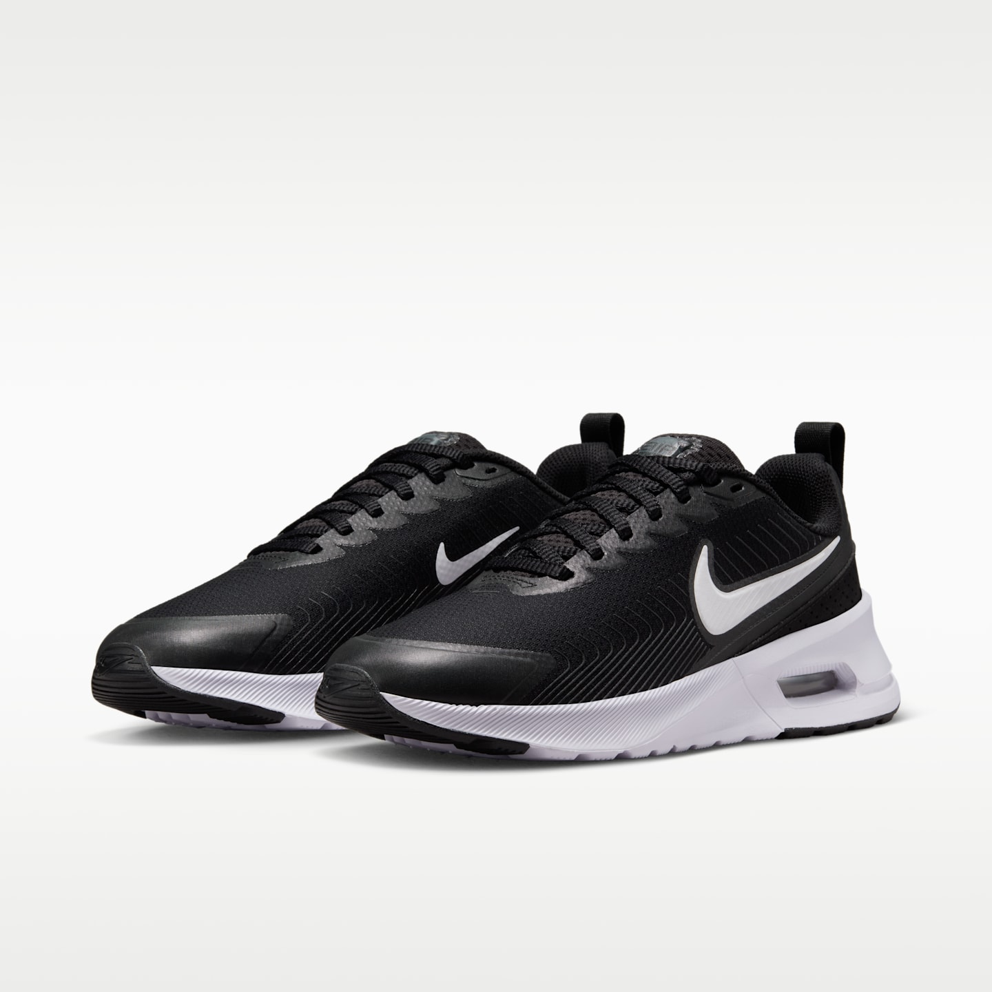 Женские кроссовки Nike Air Max Nuaxis, цвет: Чёрный / Тёмный серый — фото 5