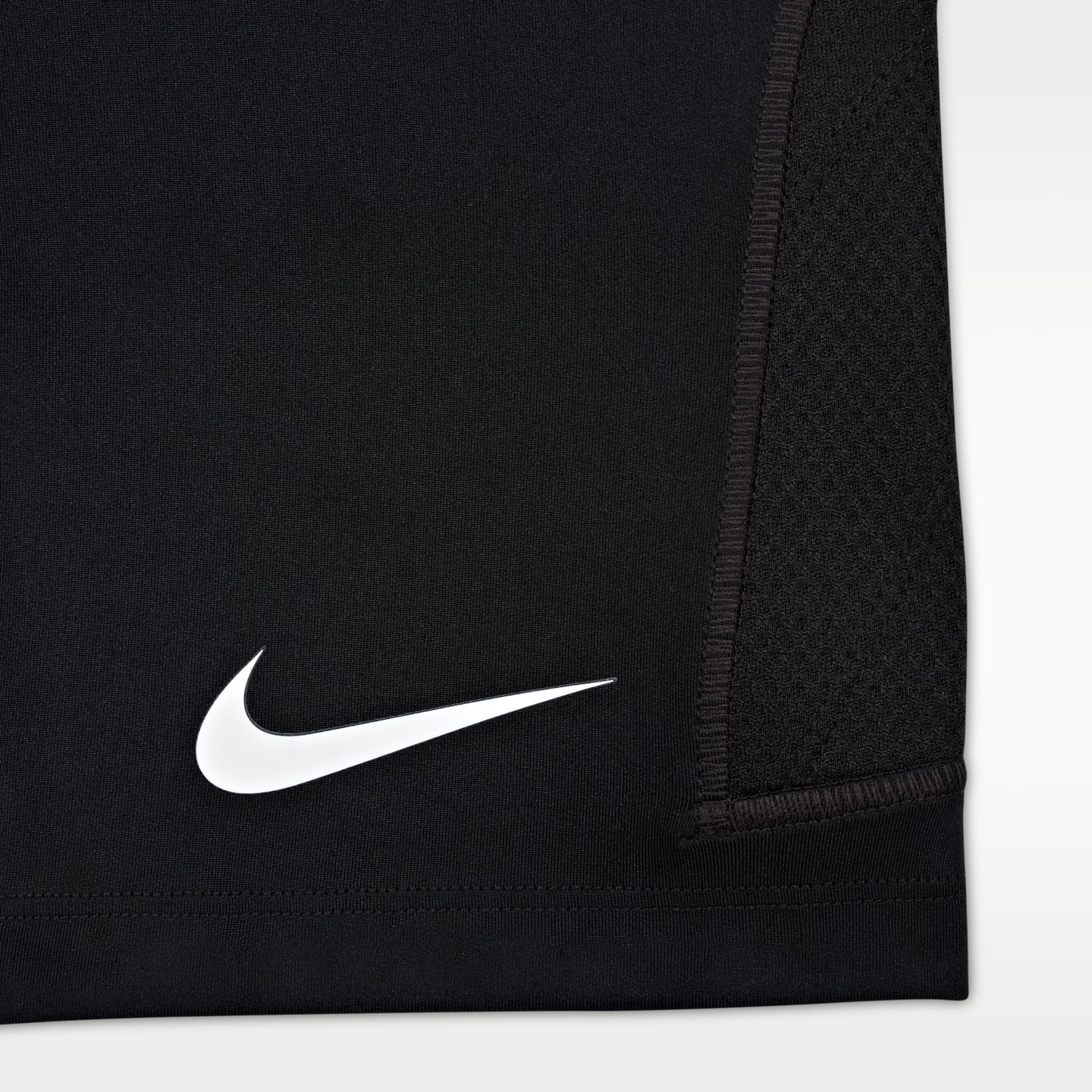 Детские софтбольные шорты-слайдеры Nike Dri-FIT для девочек, цвет: Чёрный — фото 3