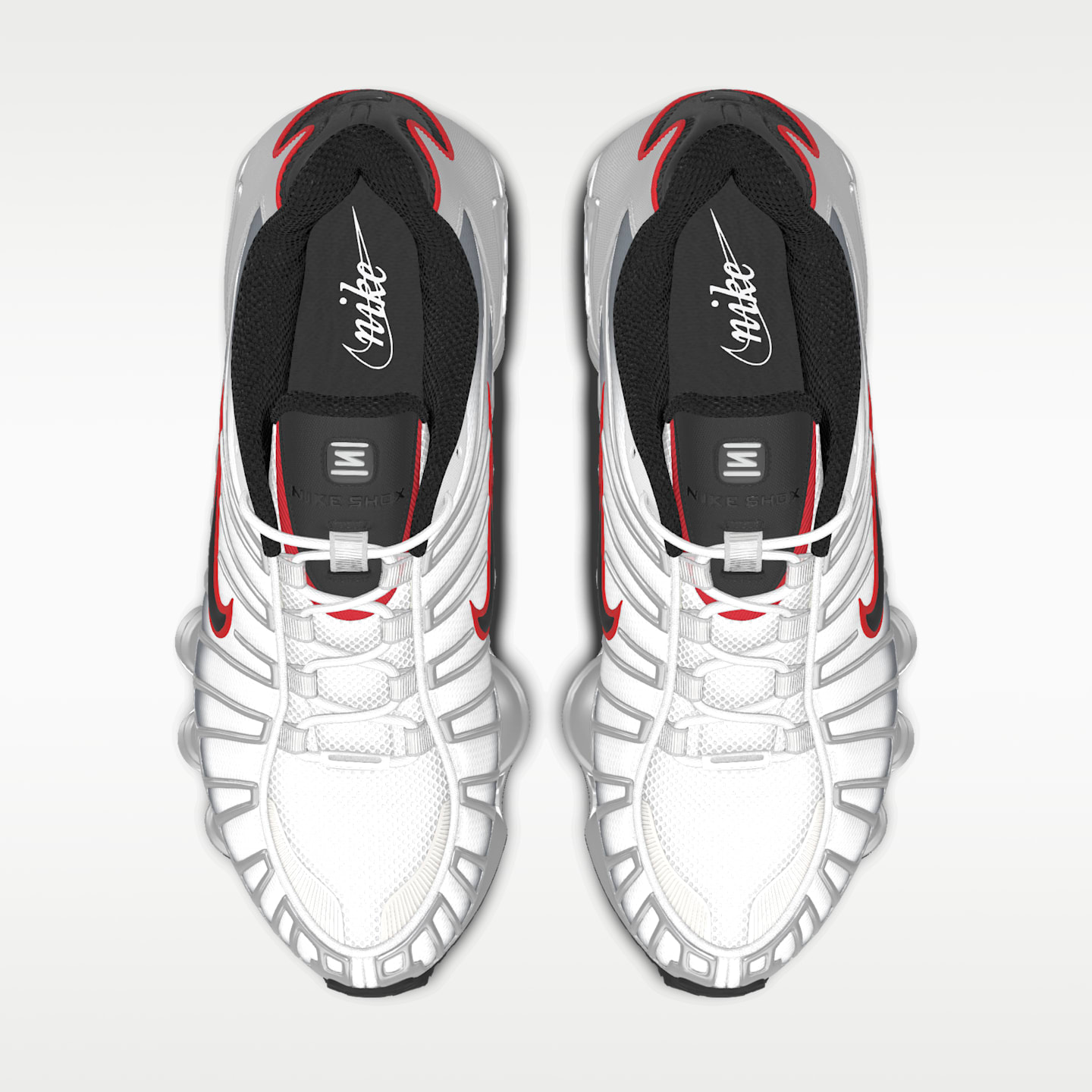 Мужские кроссовки Nike Shox TL By You Custom, цвет: Разноцветный — фото 4