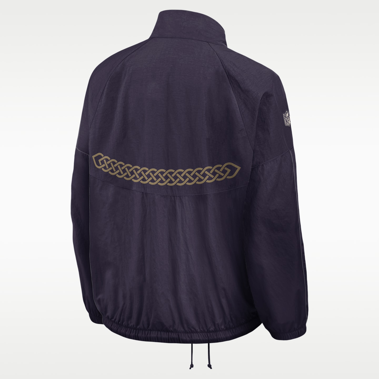 Женская куртка Nike Minnesota Vikings Rivalries Collection NFL Oversized Full-Zip, цвет: Фиолетовый — фото 2