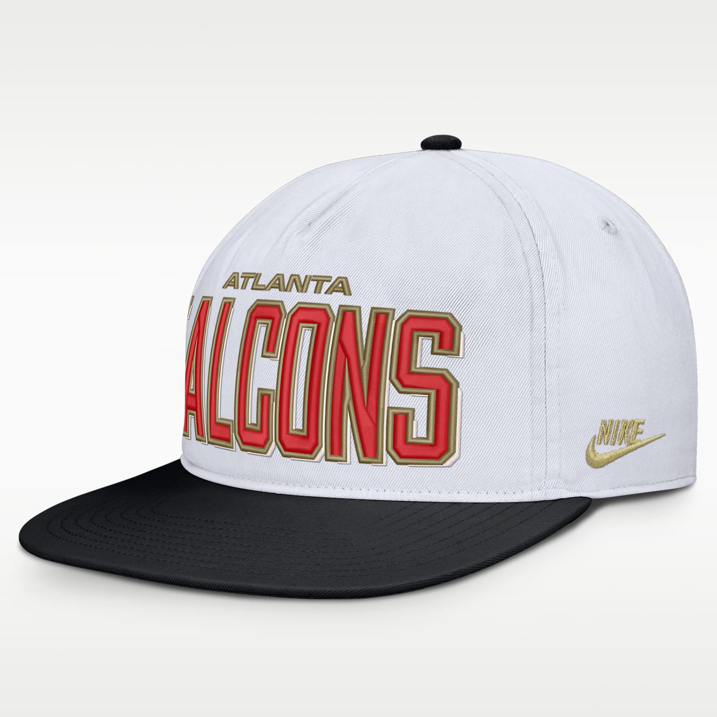Мужская регулируемая бейсболка Nike Atlanta Falcons Pro NFL, цвет: Белый — фото 1
