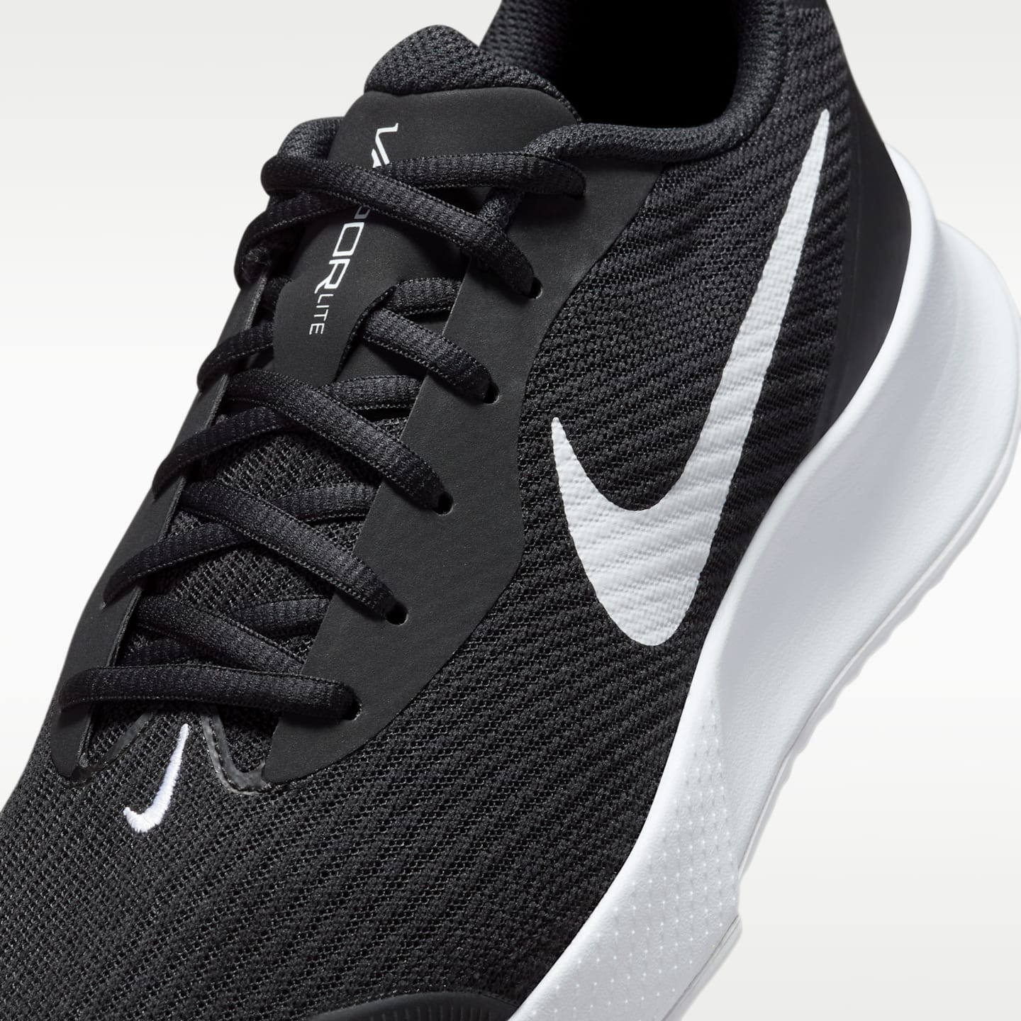 Женские кроссовки Nike Vapor Lite 3 Hard Court Tennis Shoes, цвет: Чёрный / Белый — фото 7