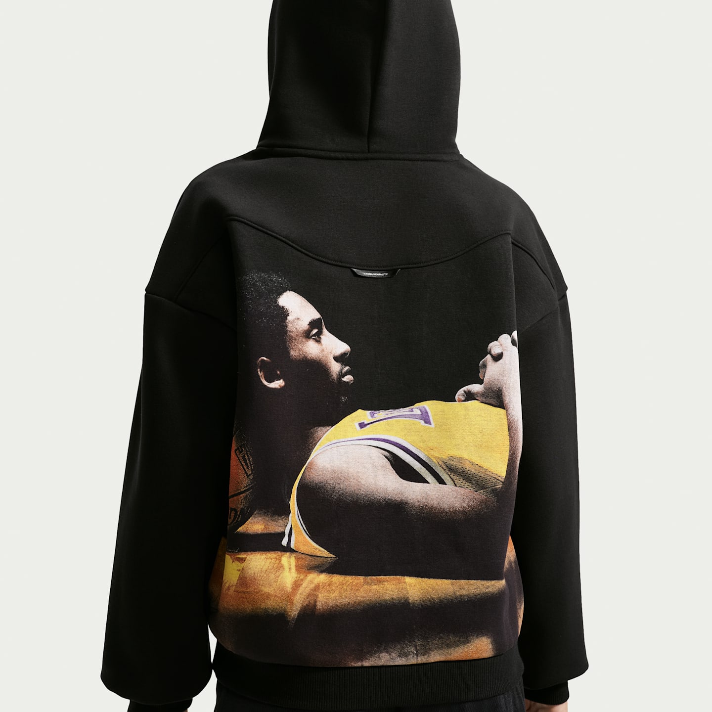 Детское худи Nike Kobe Therma-FIT Pullover, цвет: Чёрный — фото 2