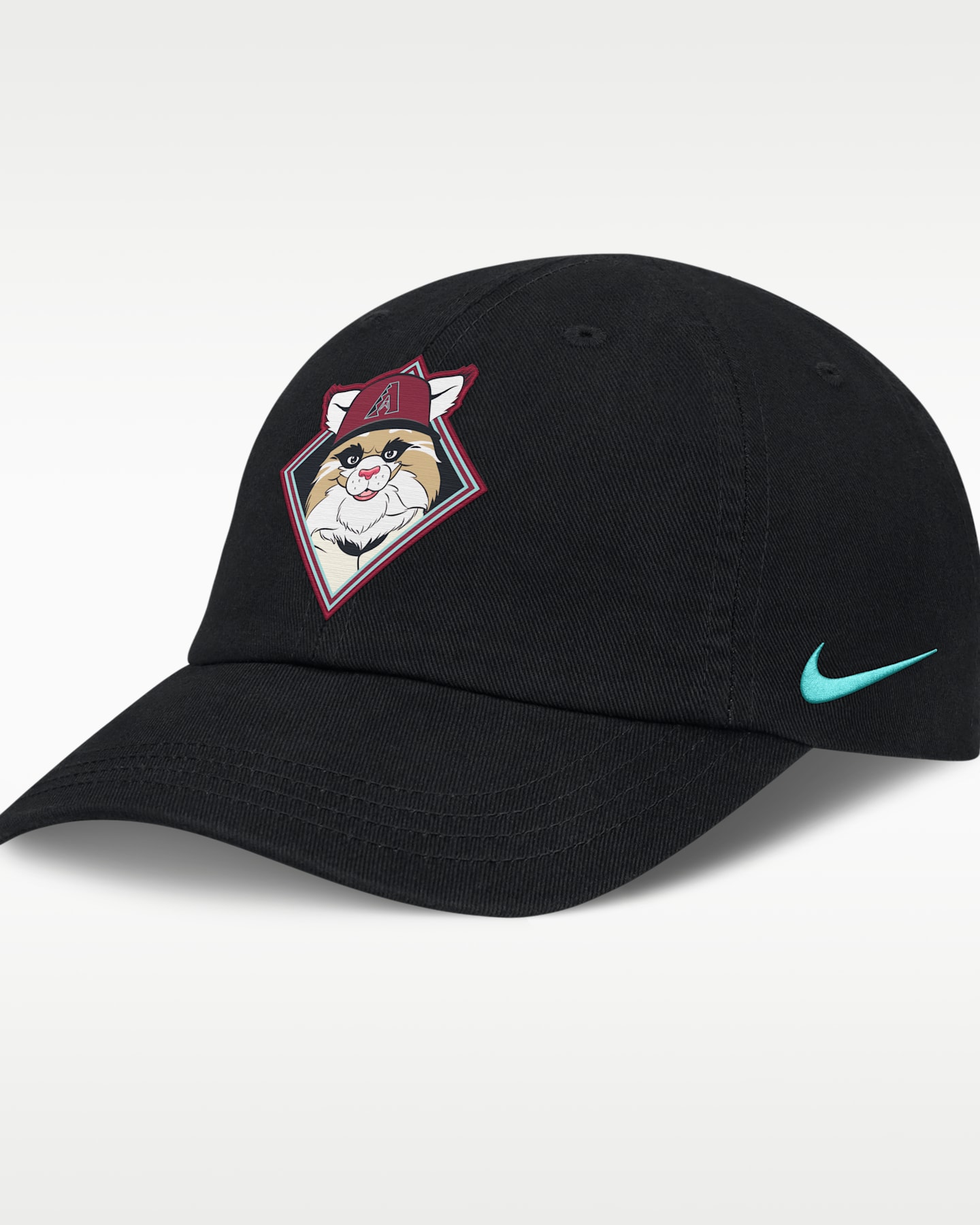 Детская кепка Nike San Diego Padres Mascot Club MLB Adjustable Hat, цвет: Чёрный — фото 3
