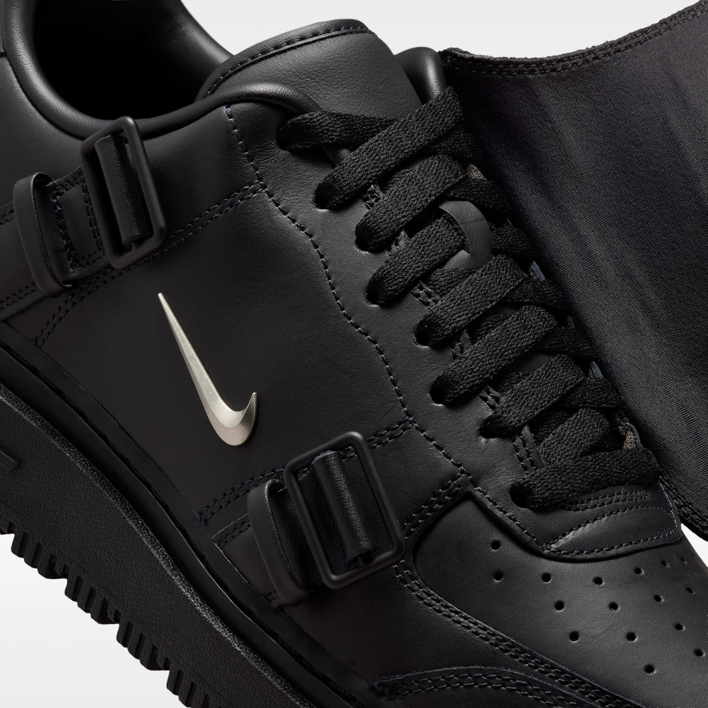 Мужские кроссовки Nike Air Force 1 LX, цвет: Чёрный / Антрацитовый — фото 9