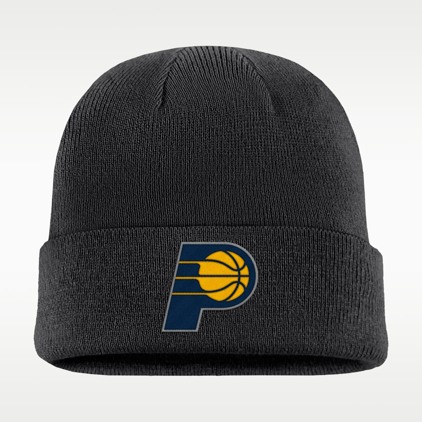 Женская шапка Nike Indiana Pacers Peak Hardwood Classics Beanie, цвет: Чёрный — фото 1