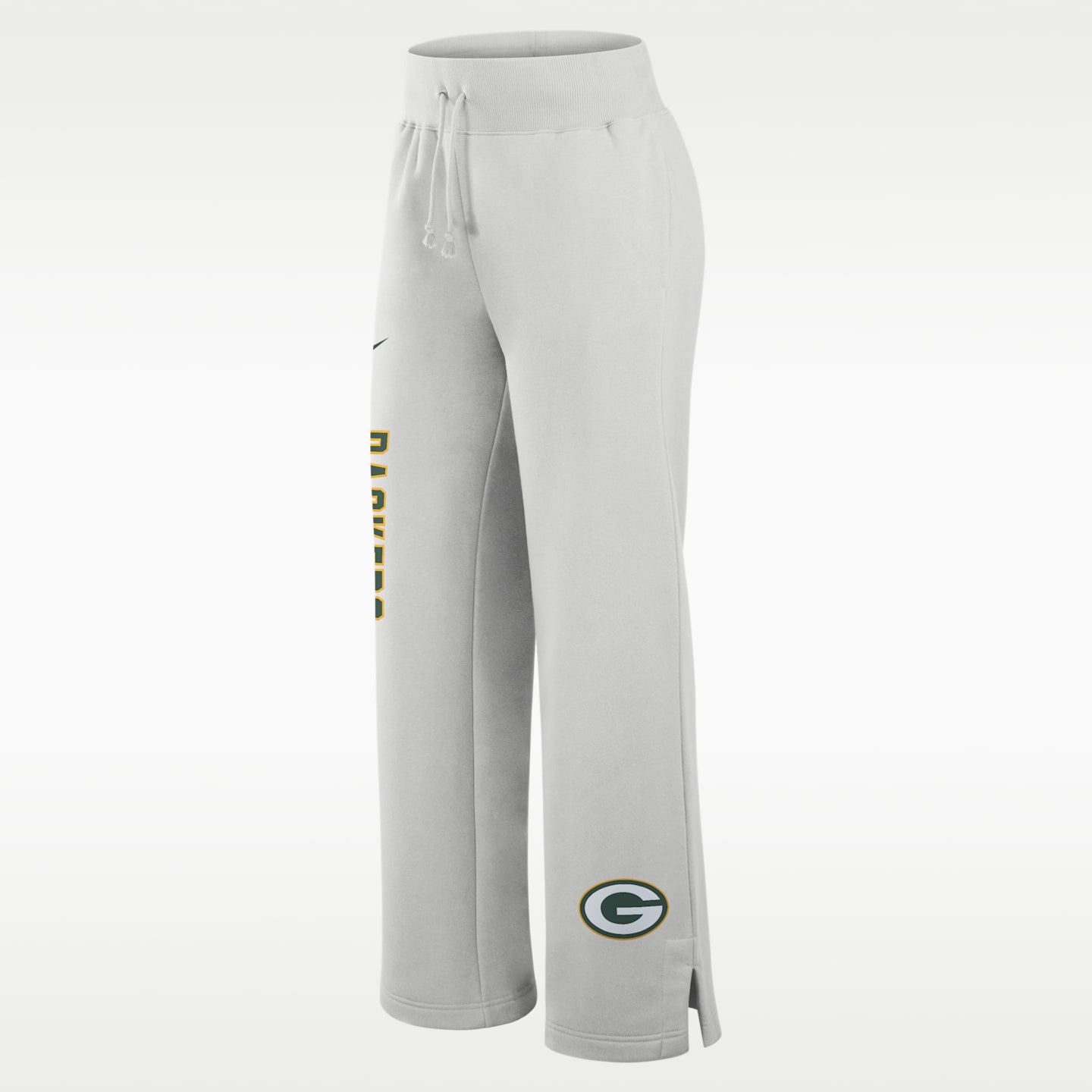 Женские широкие спортивные брюки Nike Green Bay Packers Primetime Phoenix NFL, цвет: Серый — фото 1
