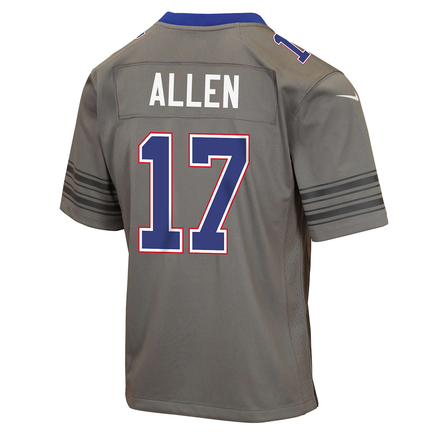 Детский топ Nike Josh Allen Buffalo Bills NFL Game Jersey, цвет: Серый — фото 2
