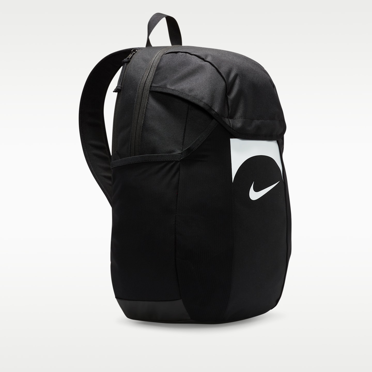 Командный рюкзак Nike Academy, 30 л, цвет: Чёрный / Белый — фото 3