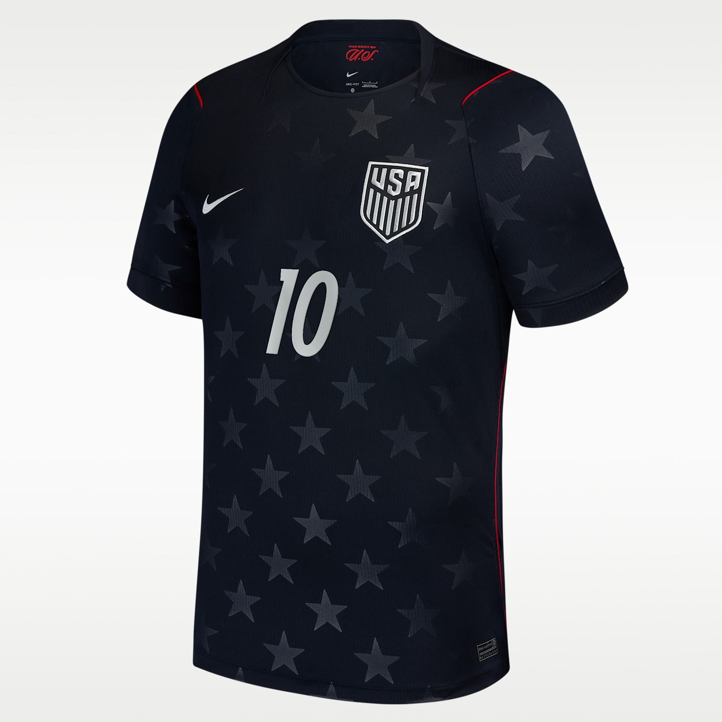 Мужской топ Nike Usmnt 2026 Stadium Away Dri-FIT Soccer Jersey, цвет: Синий — фото 2