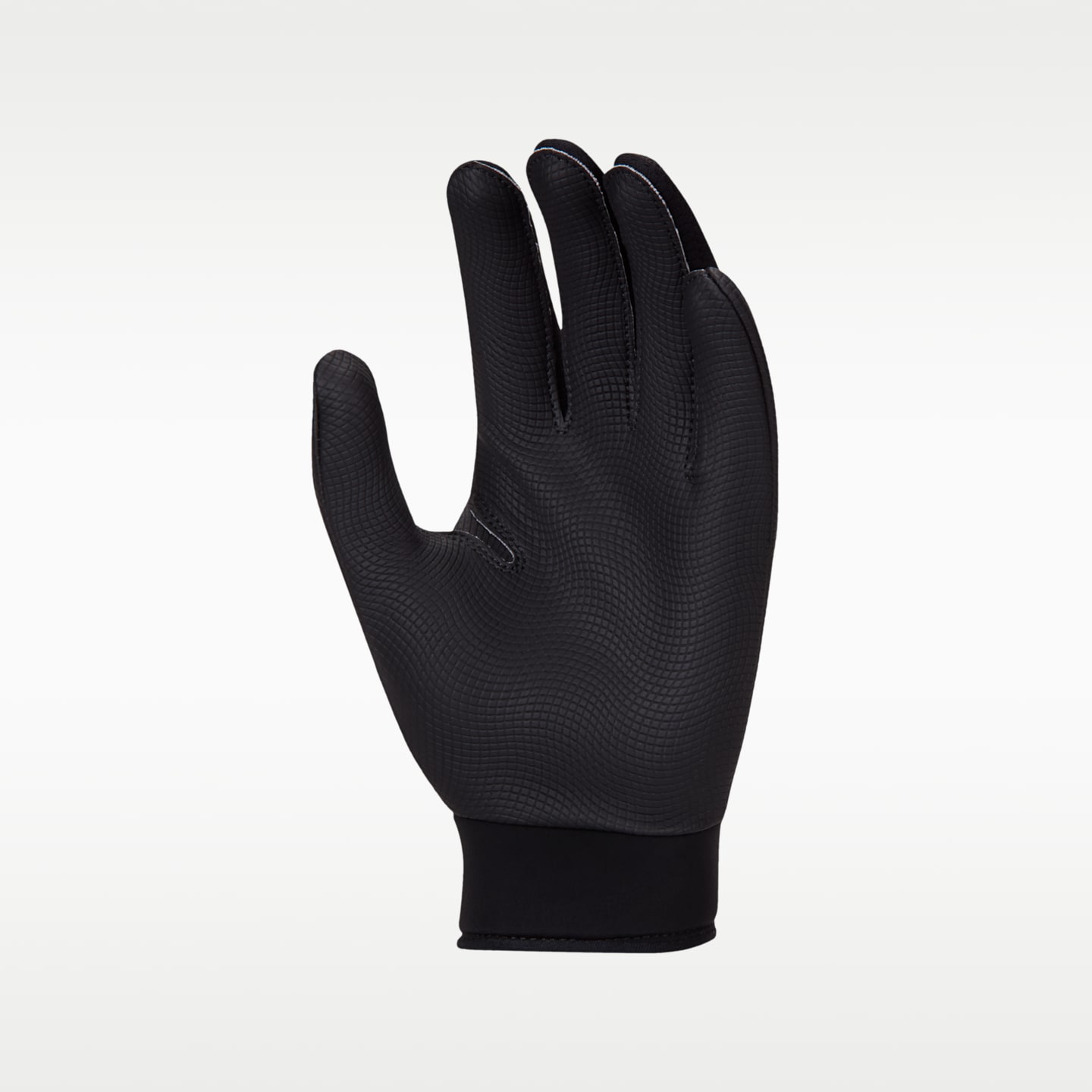 Детские перчатки Nike Alpha 2.0 Baseball Batting Glove, цвет: Чёрный / Серебряный — фото 2