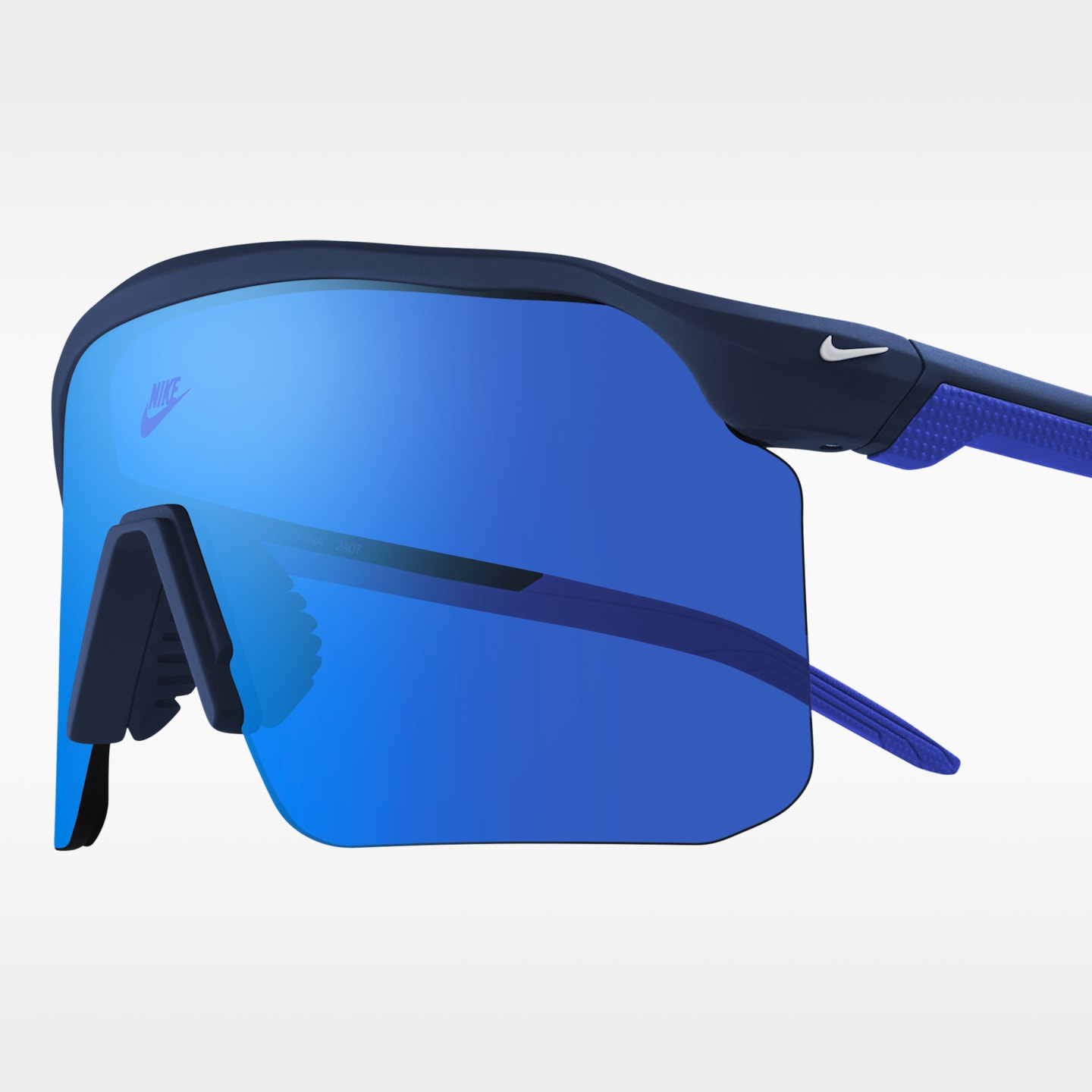 Мужские солнцезащитные очки Nike Expedition Shield, цвет: Синий — фото 5