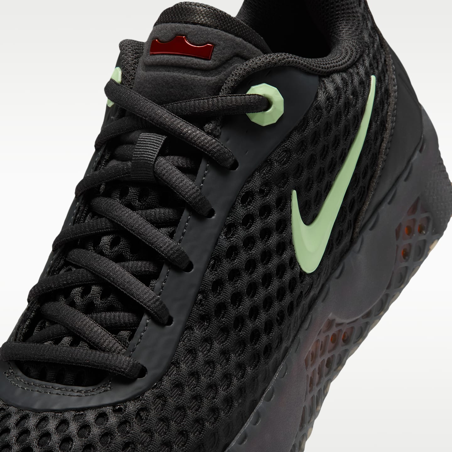 Мужские кроссовки Nike LeBron Witness X "Halloween" Basketball, цвет: Серый / Железный серый — фото 7