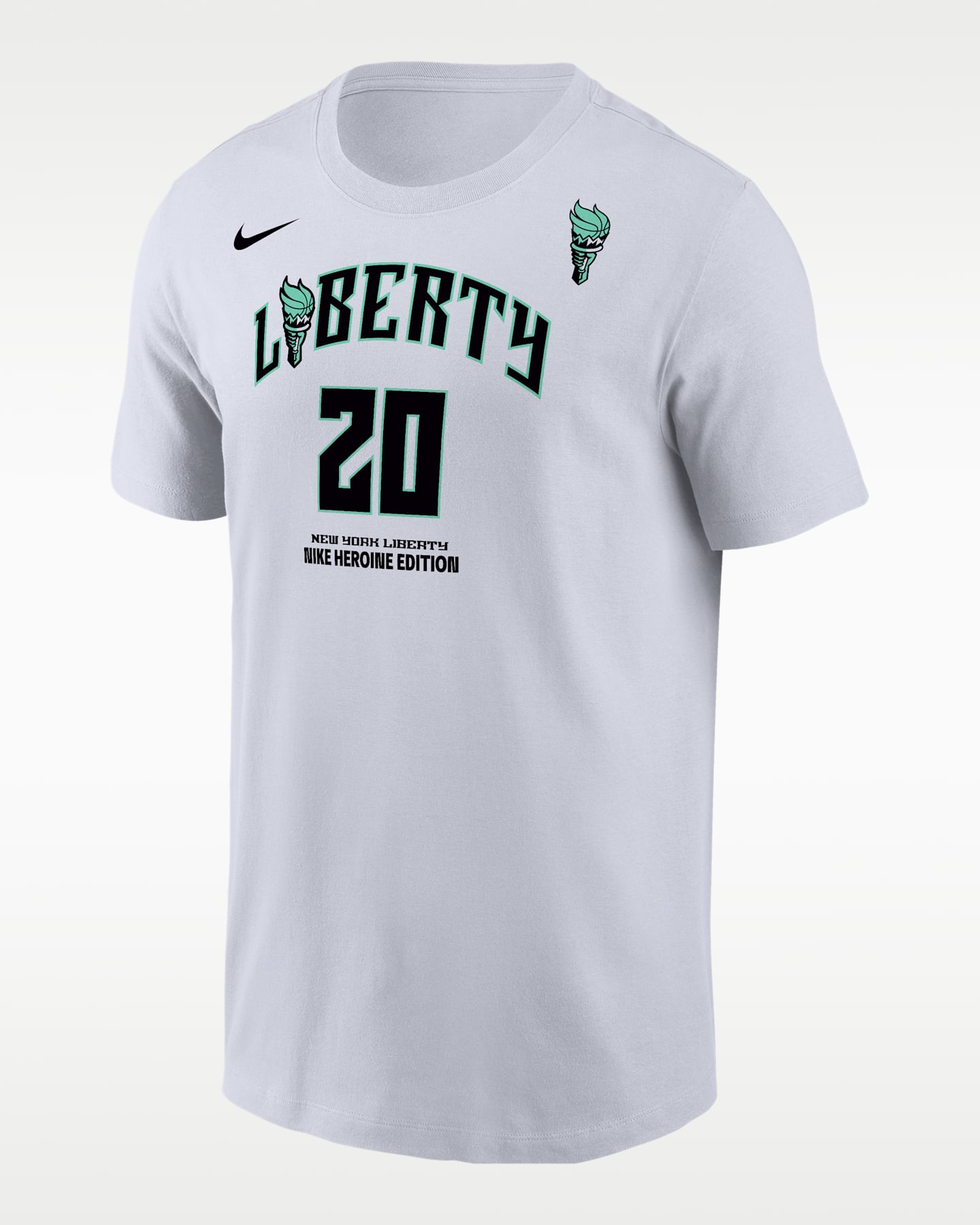 Мужская футболка Nike Sabrina Ionescu New York Liberty WNBA, цвет: Белый — фото 3
