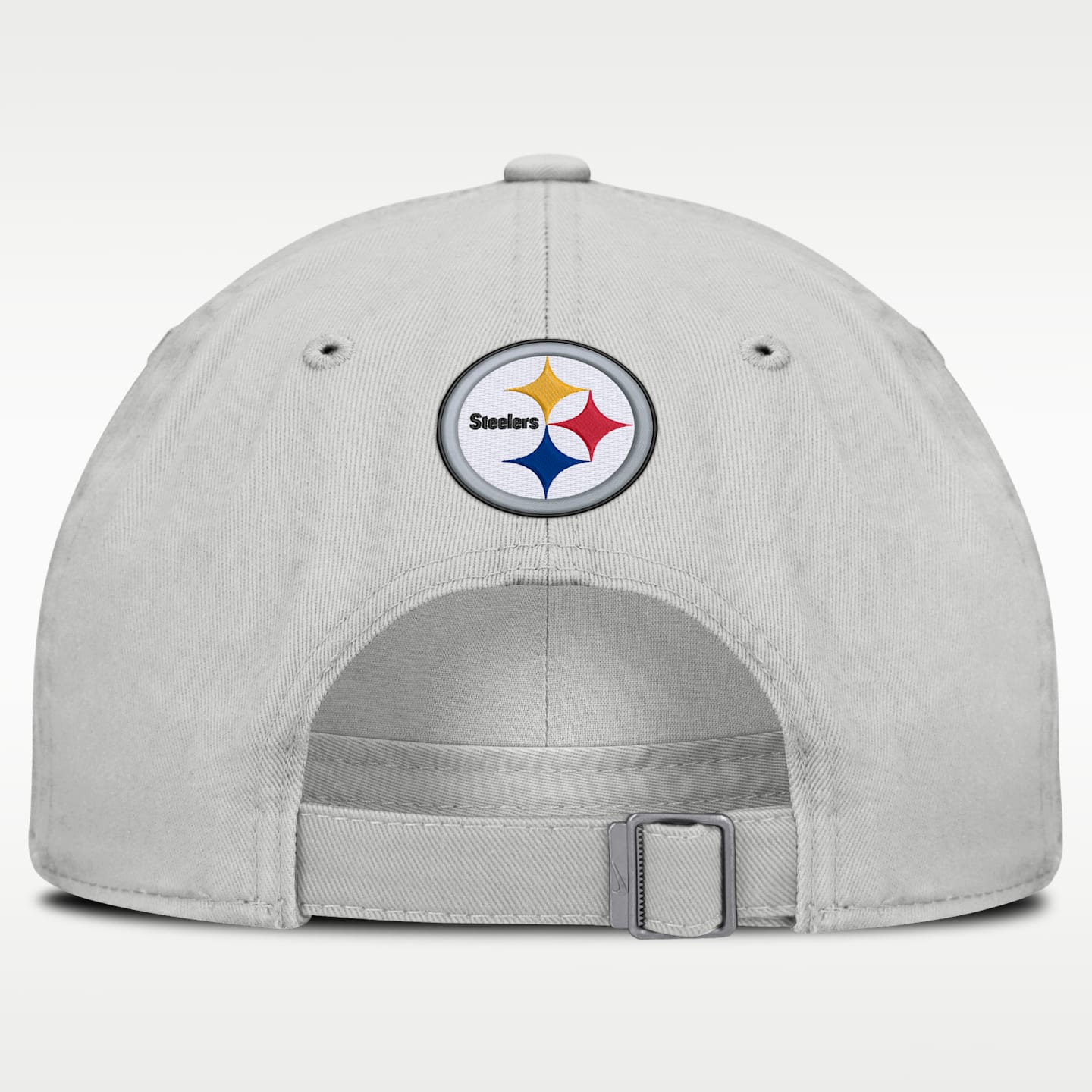Мужская регулируемая кепка Nike Pittsburgh Steelers Primetime Club Arched NFL, цвет: Серый — фото 2