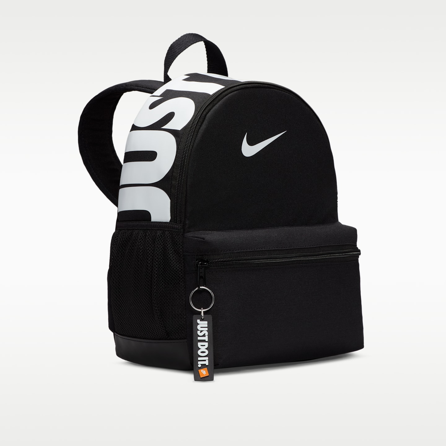 Рюкзак Nike Brasilia JDI Mini (11L) для детей, цвет: Чёрный / Белый — фото 3