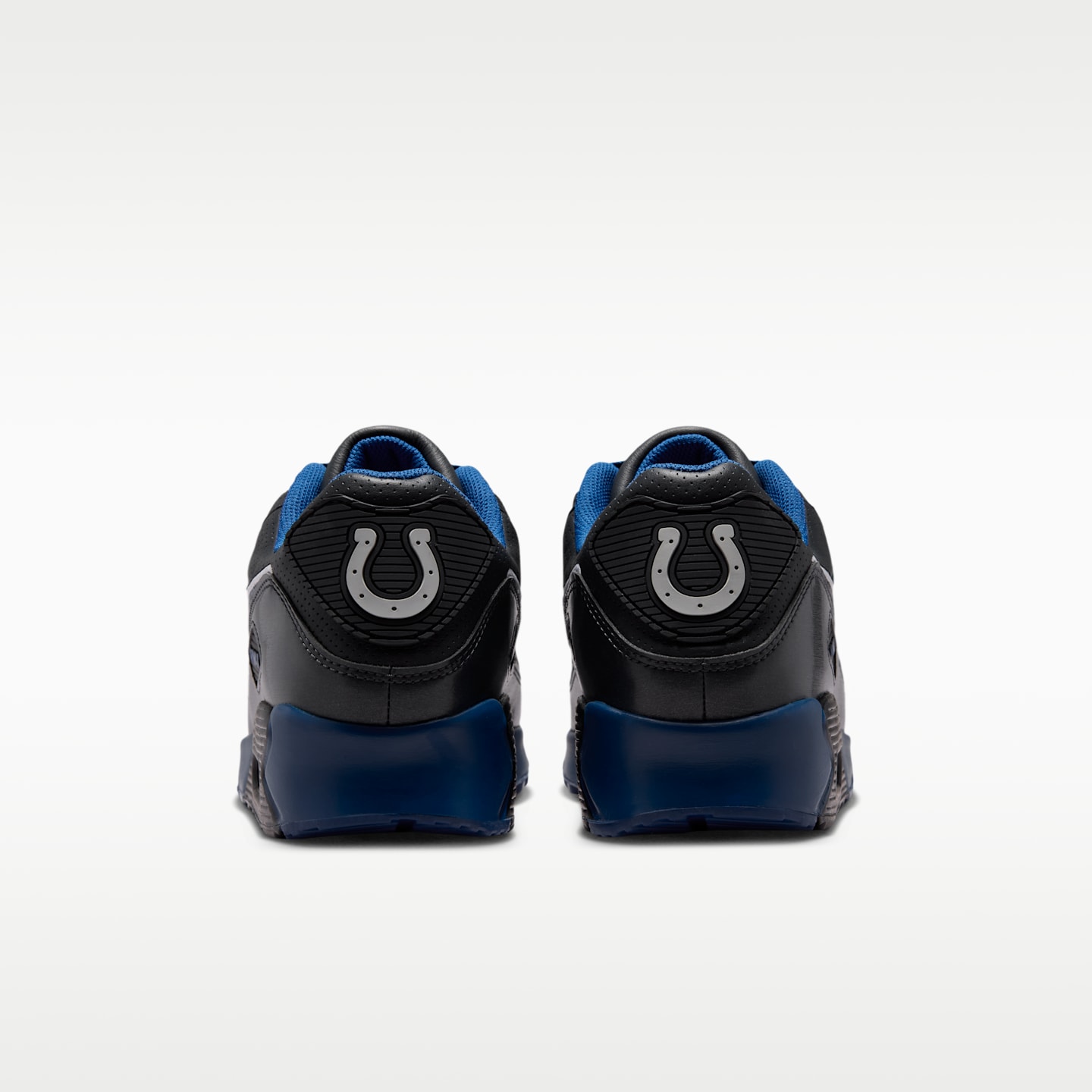 Мужские кроссовки Nike Air Max 90 (Indianapolis Colts) NFL, цвет: Антрацитовый / Синий — фото 6