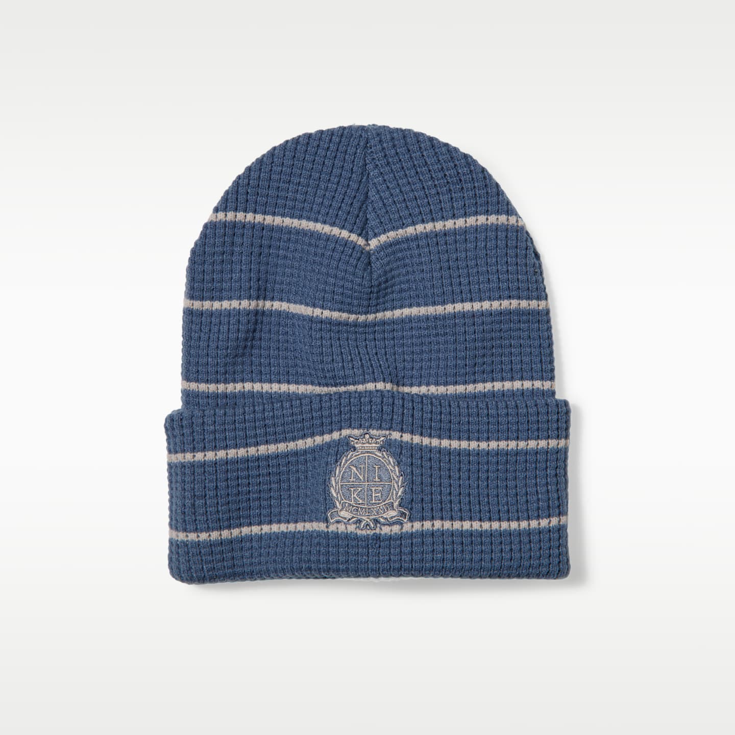 Мужская шапка Nike Peak Tall-Cuff Club Beanie, цвет: Синий — фото 5