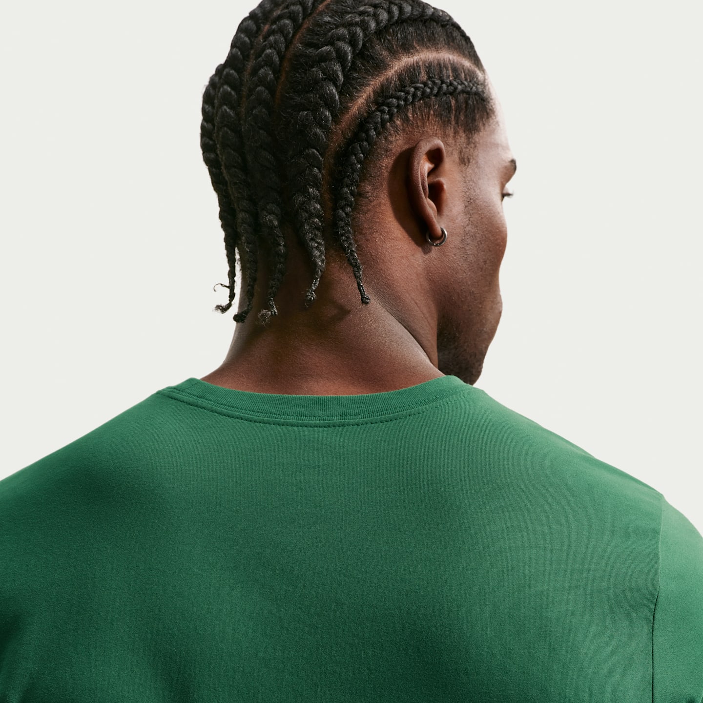 Мужская теннисная футболка Nike Dri-FIT, цвет: Зелёный — фото 2