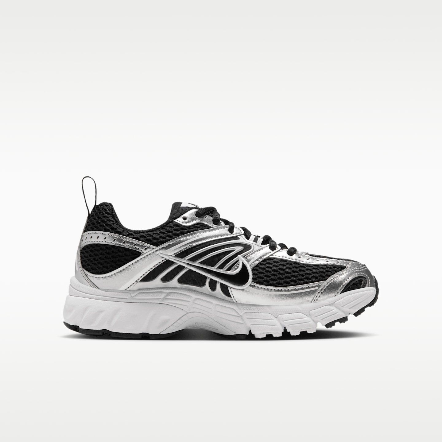 Детские кроссовки Nike Air Max Moto 2K, цвет: Чёрный / Серебряный — фото 3