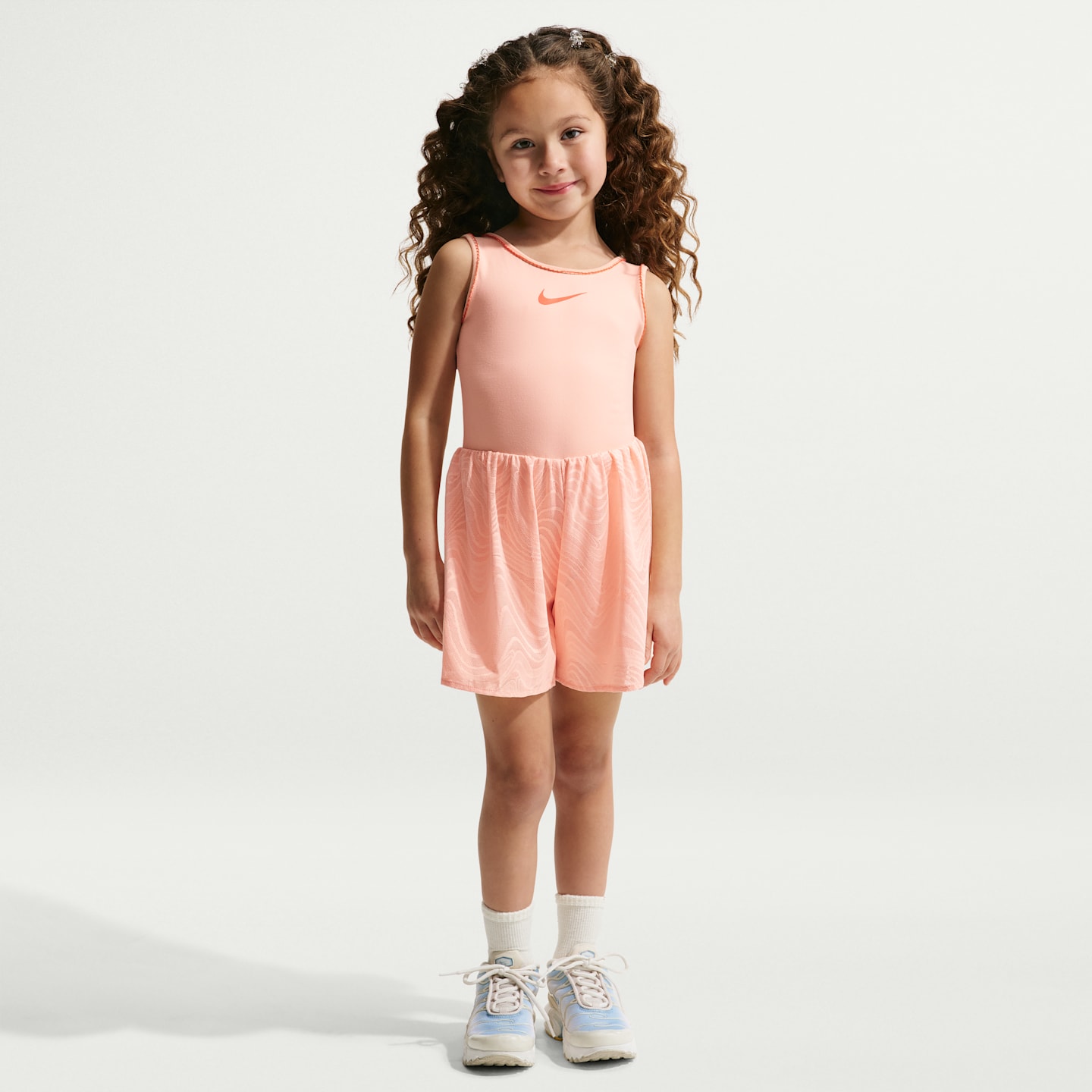 Комбинезон для малышей Nike Dri-FIT Easy Breezy Runsie, цвет: Оранжевый — фото 1