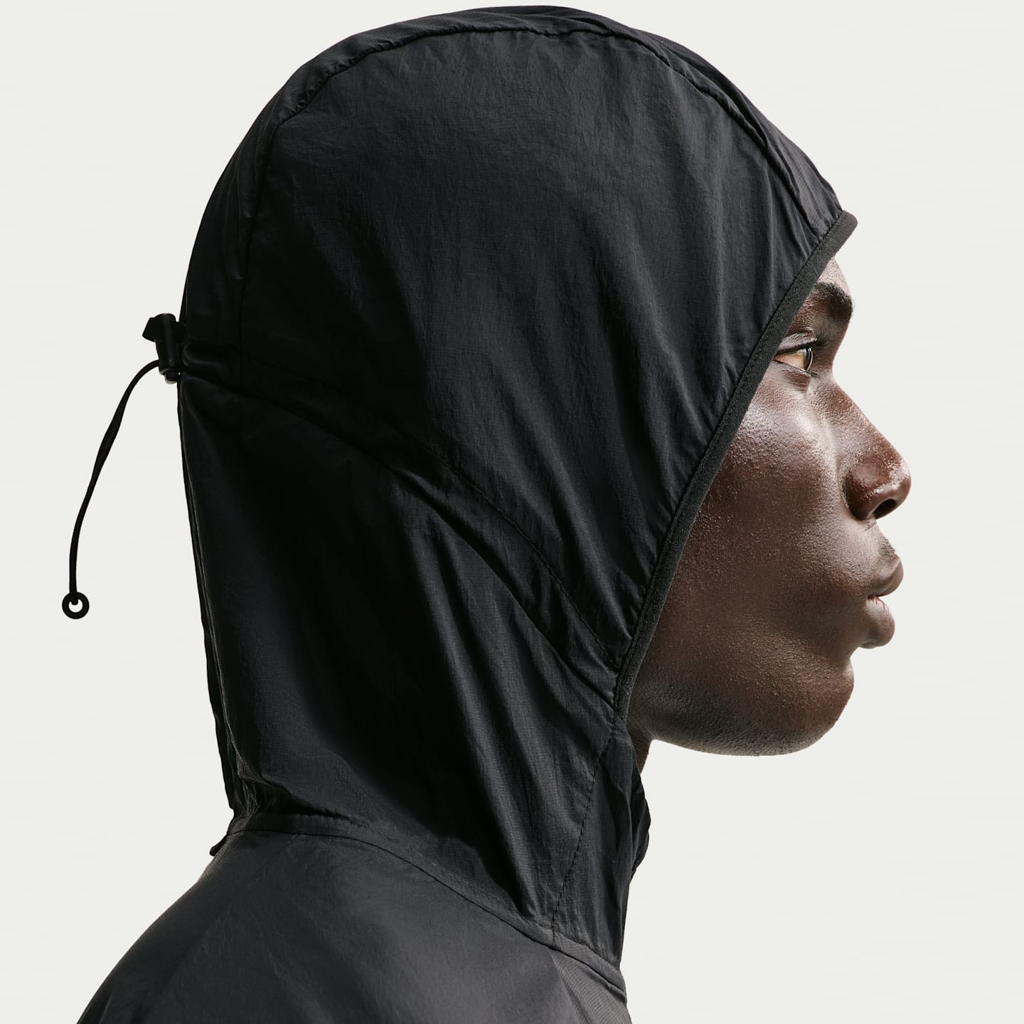 Мужская куртка Nike Stride Repel UV Running, цвет: Чёрный — фото 6
