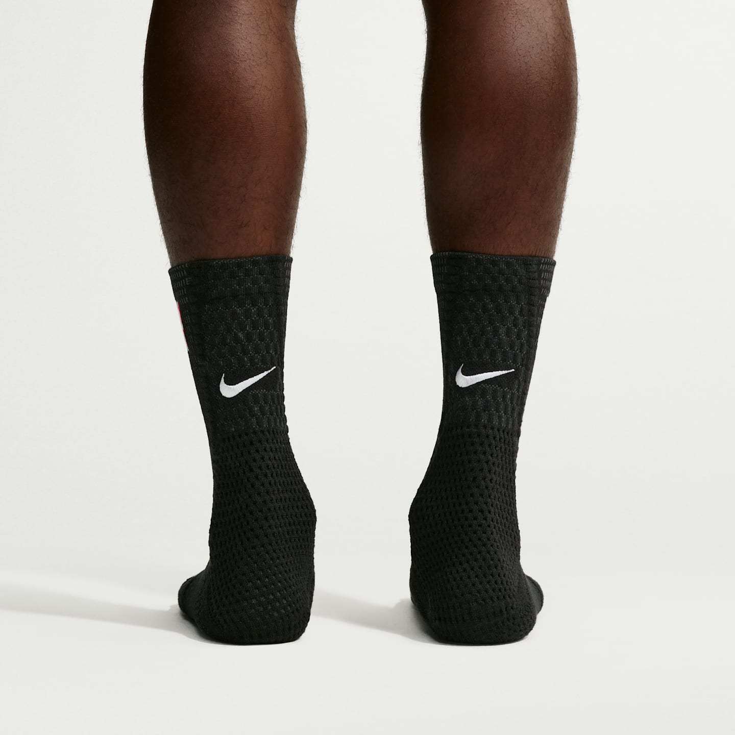 Баскетбольные носки Nike Unicorn Dri-FIT Adv NBA с амортизацией, 1 пара, цвет: Чёрный / Антрацитовый — фото 3
