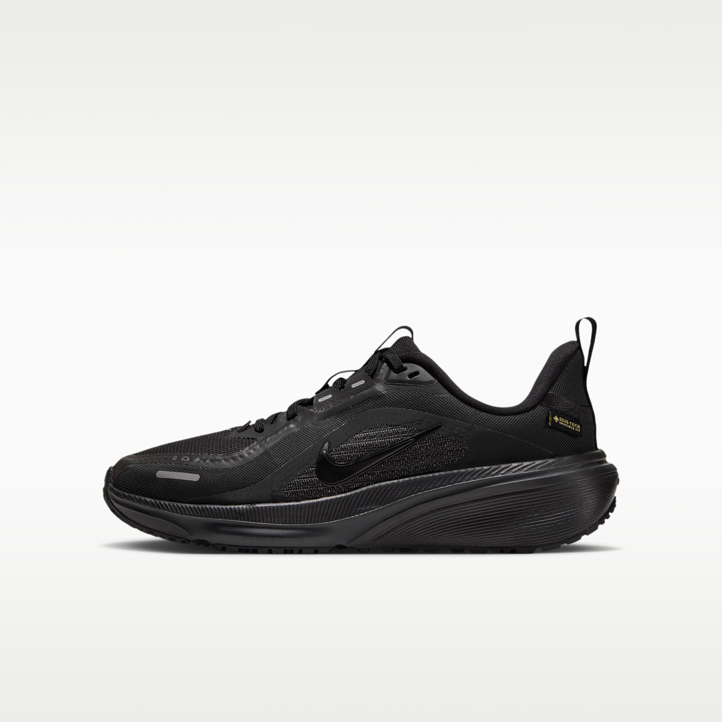 Детские кроссовки Nike Pegasus 42 GORE-TEX Waterproof Road Running, цвет: Чёрный / Почти чёрный — фото 1