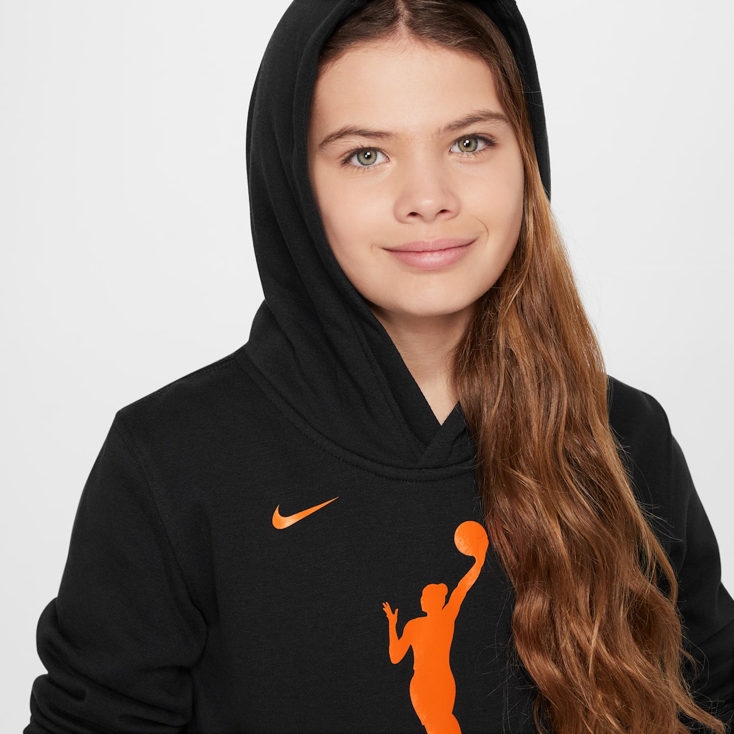 Детская худи Nike Team 13 WNBA, цвет: Чёрный — фото 3