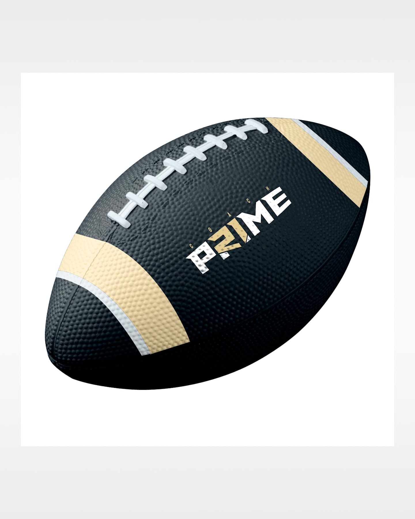 Мяч Nike Colorado Buffaloes "Coach Prime" Replica Football, цвет: Чёрный — фото 3