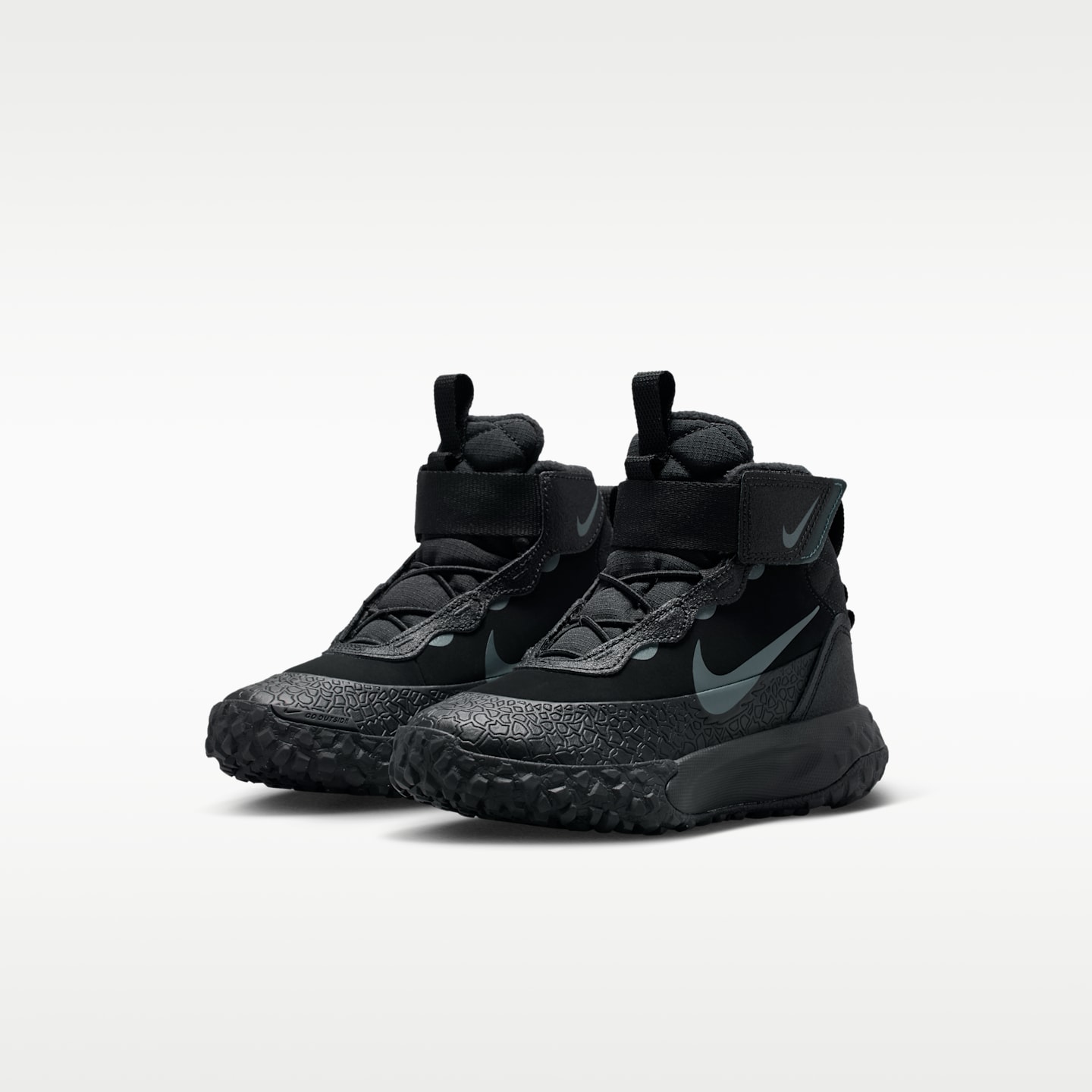 Детские ботинки Nike Terrascout Boots with Reflective Accents, цвет: Чёрный / Антрацитовый — фото 5