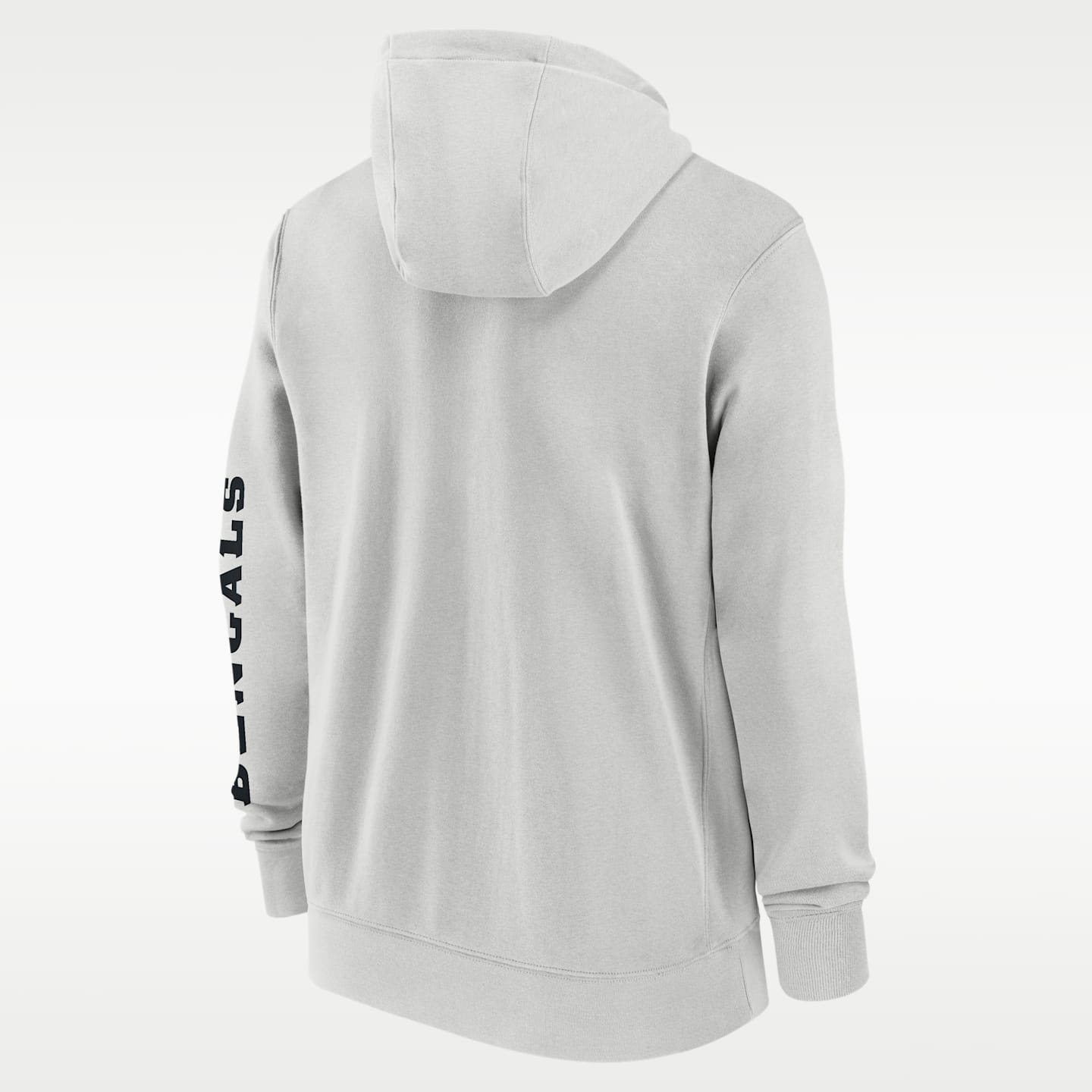 Мужское худи Nike Cincinnati Bengals Club NFL Full-Zip, цвет: Серый — фото 2