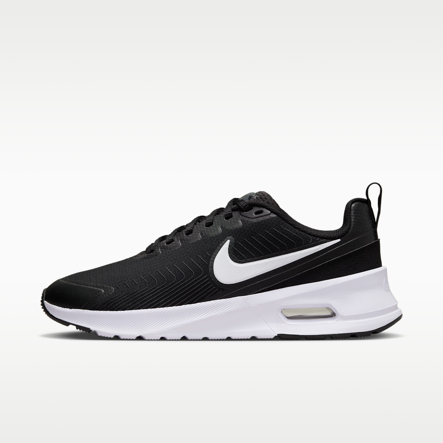 Женские кроссовки Nike Air Max Nuaxis, цвет: Чёрный / Тёмный серый — фото 1