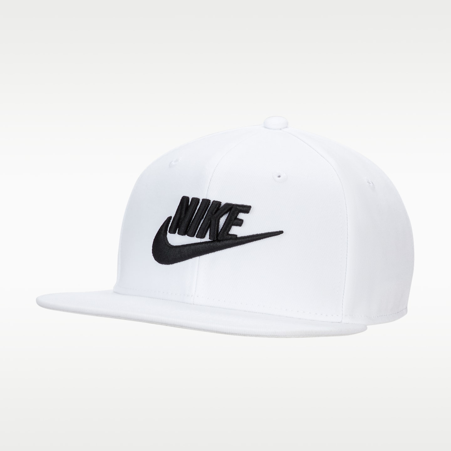 Кепка Nike Dri-FIT Pro Structured Futura, цвет: Белый / Волчий серый
