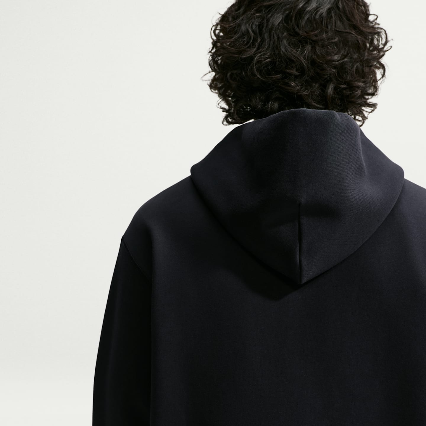 Мужское худи Nike SB Fleece Full-Zip Skate, цвет: Чёрный — фото 5