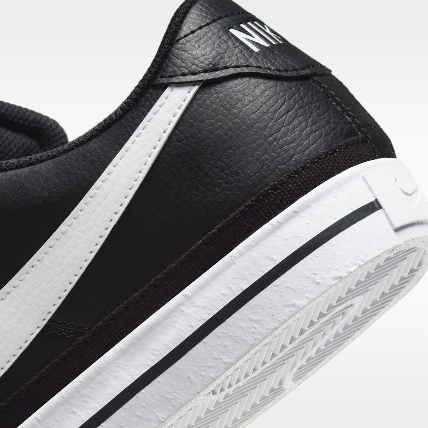 Мужские кроссовки Nike Court Legacy, цвет: Чёрный / Белый — фото 7