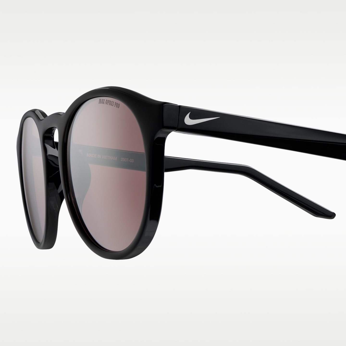 Женские очки Nike Swerve Team Road Tint, цвет: Чёрный / Серебристый — фото 8