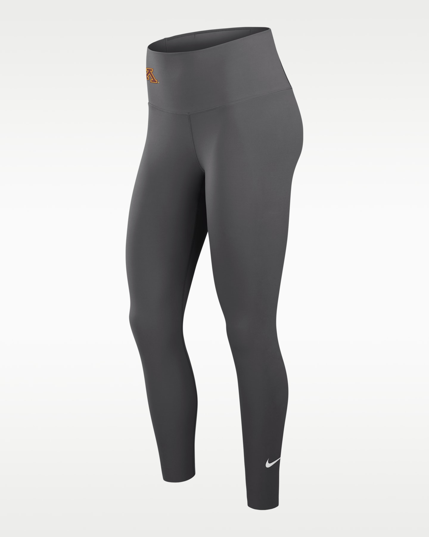 Женские леггинсы Nike One Minnesota Dri-FIT с высокой посадкой, цвет: Средний пепельный — фото 2