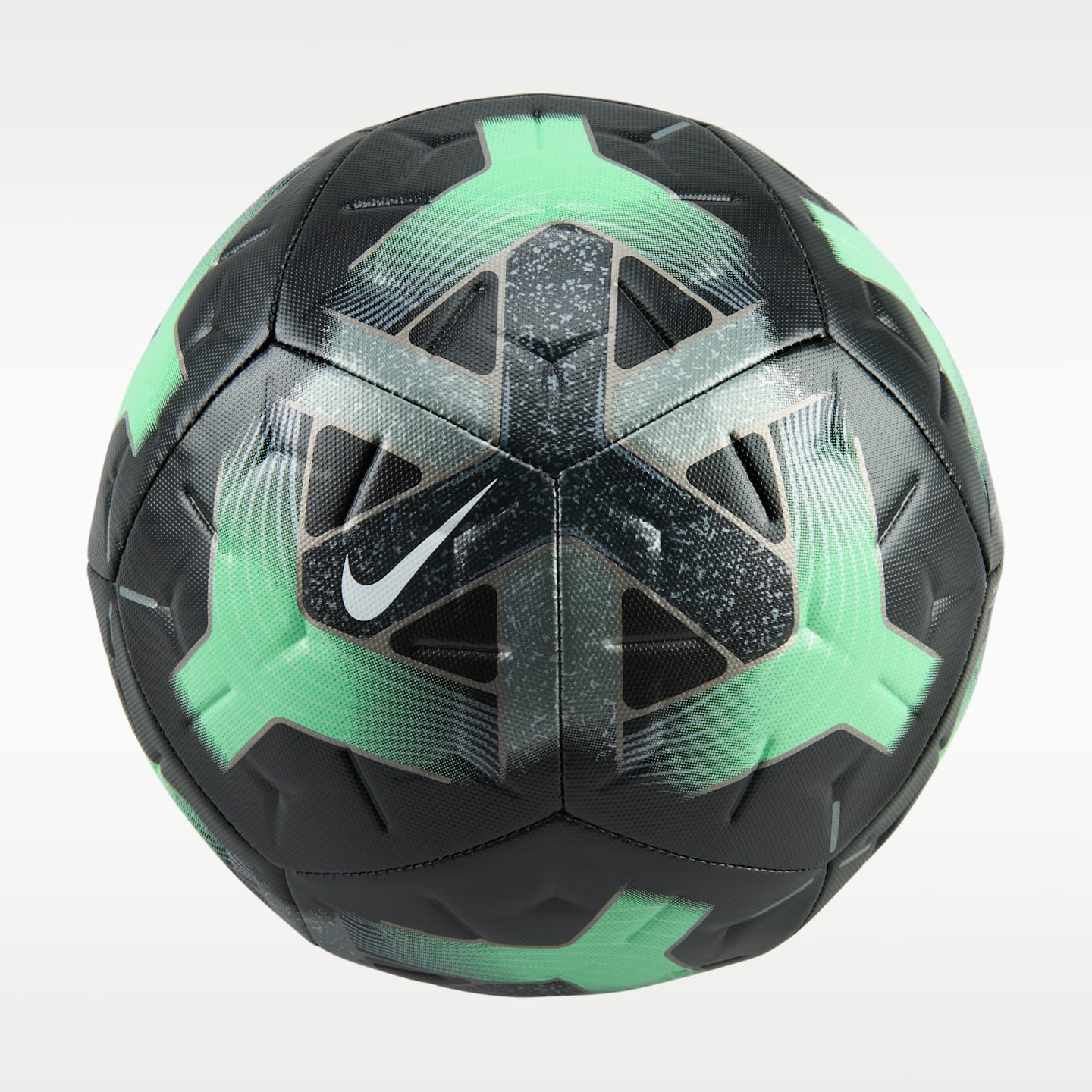 Мяч Nike Academy Soccer Ball, цвет: Чёрный / Зелёный — фото 2