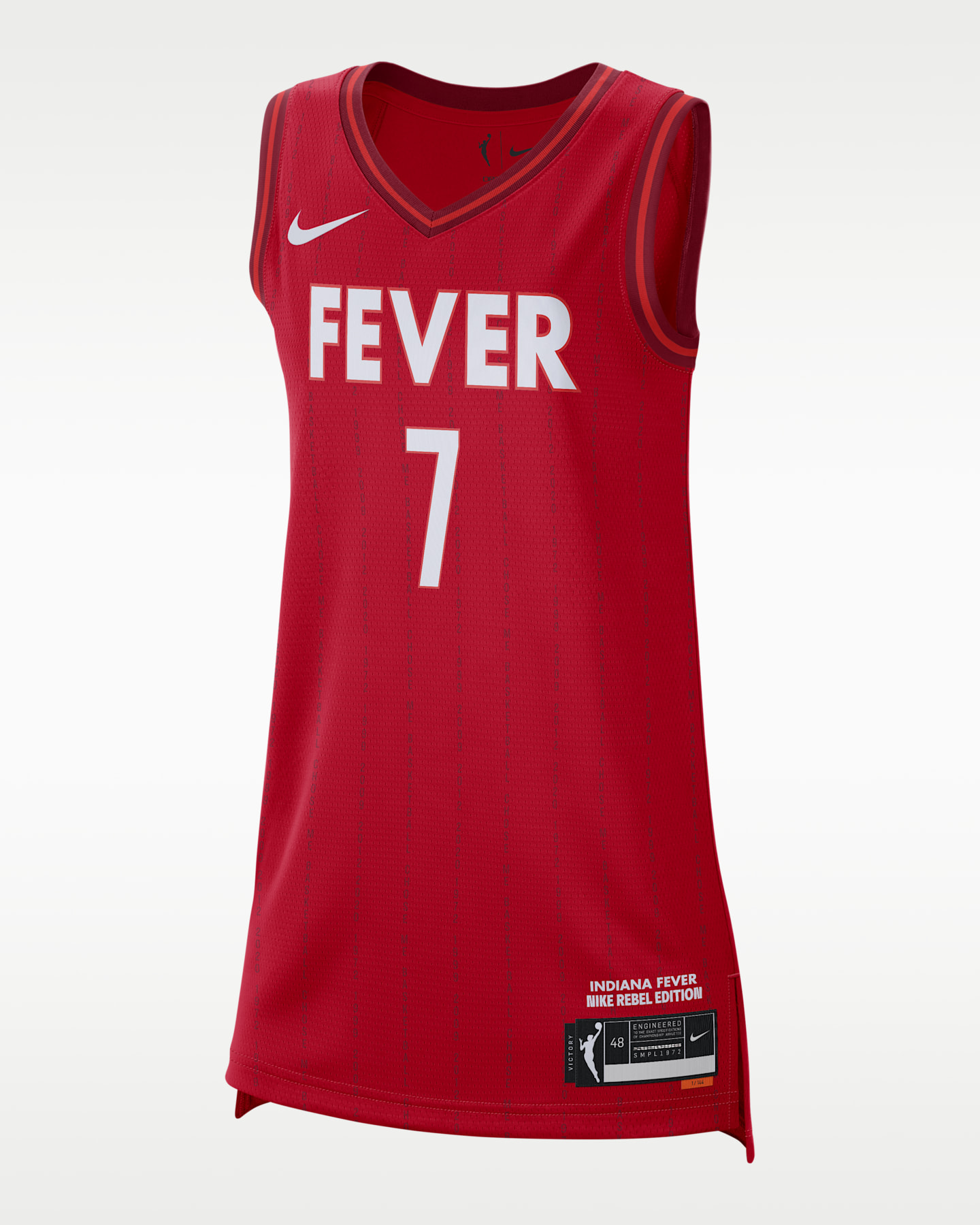 Мужской топ Nike Aliyah Boston Indiana Fever Dri-FIT WNBA Victory Jersey, цвет: Красный — фото 3