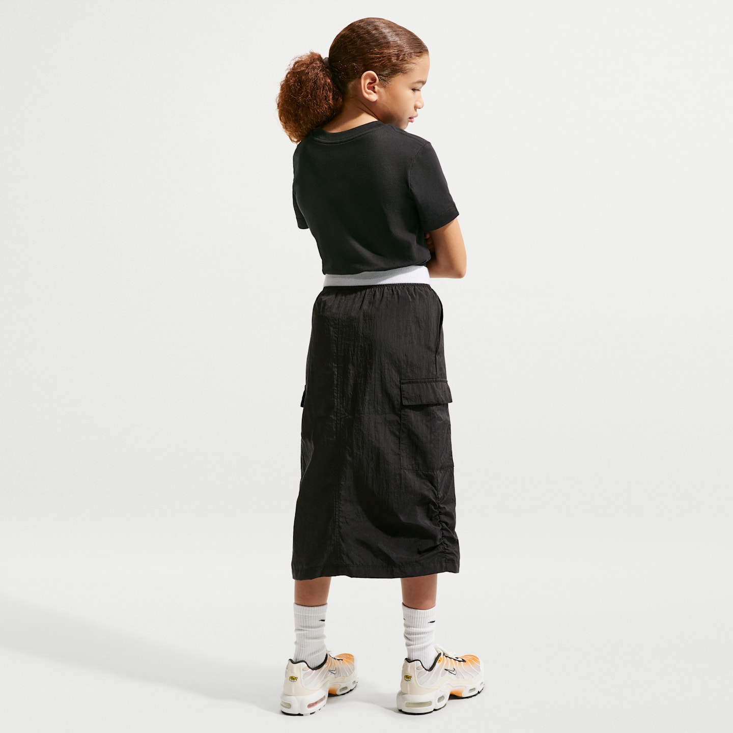 Детская футбольная футболка Nike FFF, цвет: Чёрный — фото 5