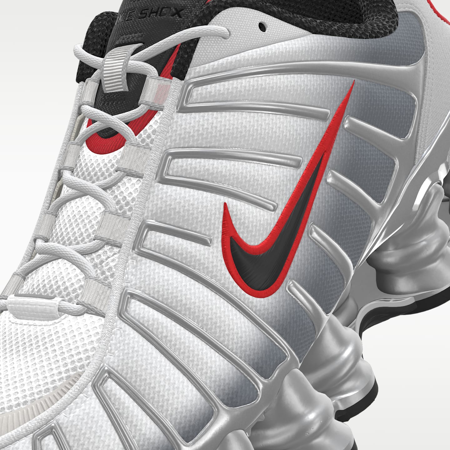 Мужские кроссовки Nike Shox TL By You Custom, цвет: Разноцветный — фото 8