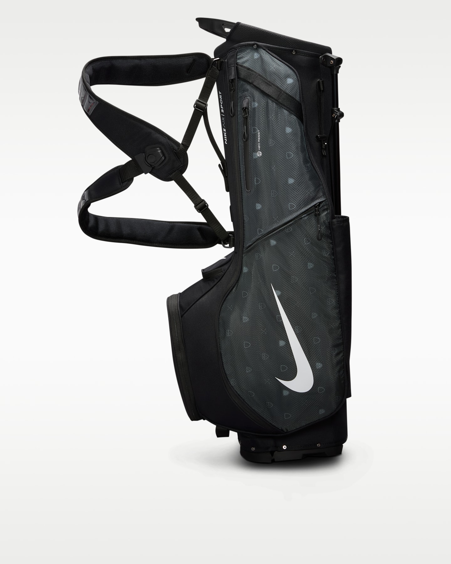 Сумка для гольфа Nike Air Sport 2, цвет: Чёрный / Железный серый — фото 11