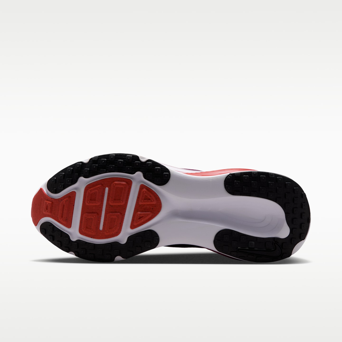 Мужские кроссовки Nike College Vomero 18 (Virginia Tech) Road Running, цвет: Тёмно-бордовый / Оранжевый — фото 2