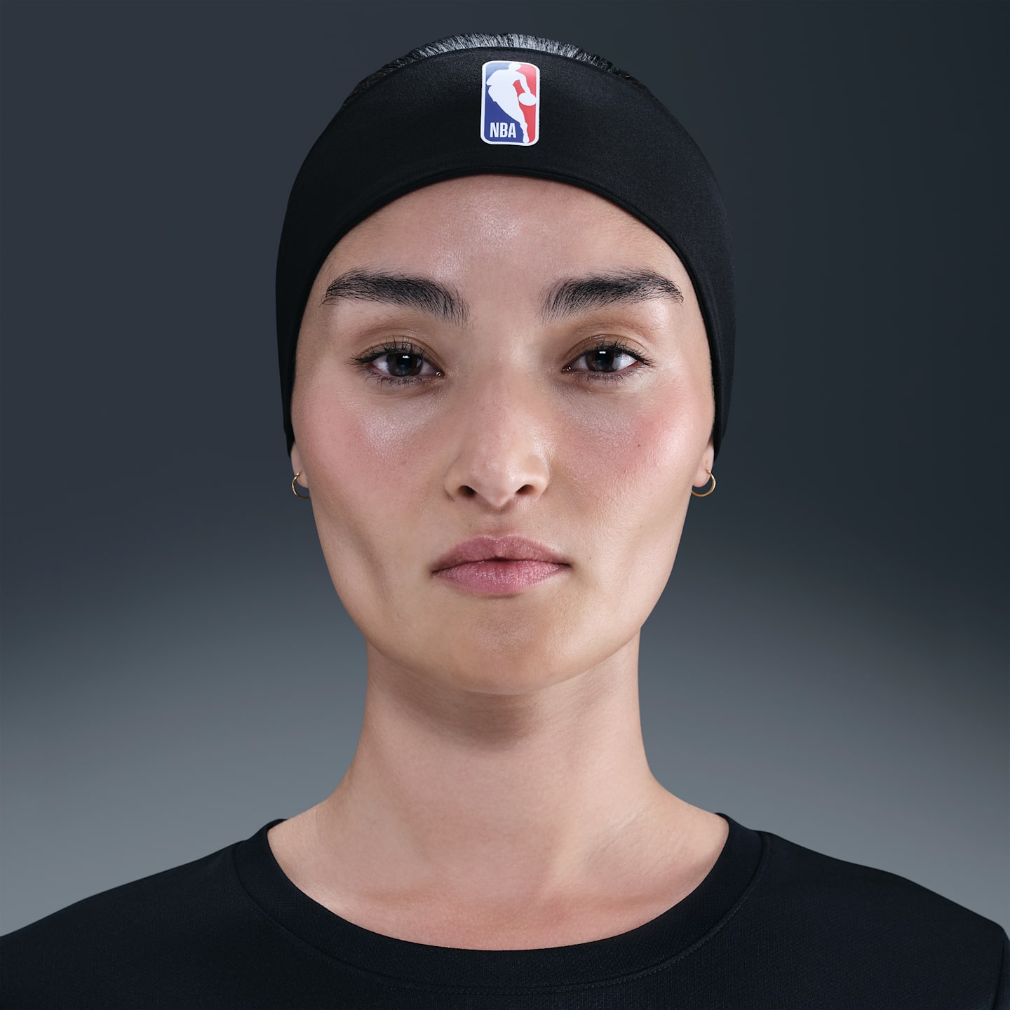 Повязка на голову Nike Fury Classic Dri-FIT NBA, цвет: Чёрный — фото 1