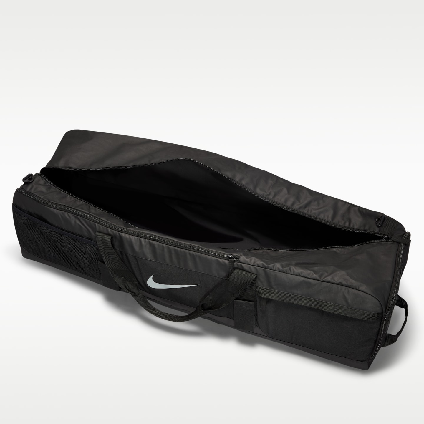 Спортивная сумка для лакросса Nike Shield, 112 л, цвет: Чёрный — фото 5