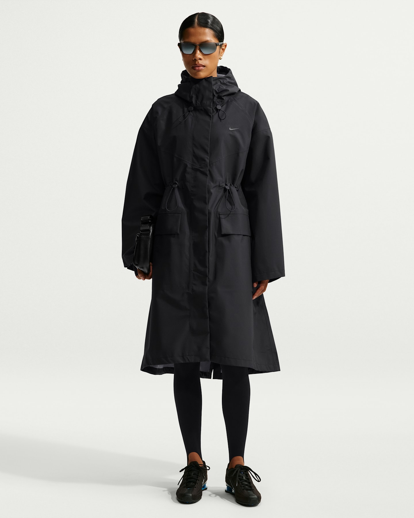 Женская куртка Nike Sportswear Storm-FIT, цвет: Чёрный / Антрацитовый — фото 6